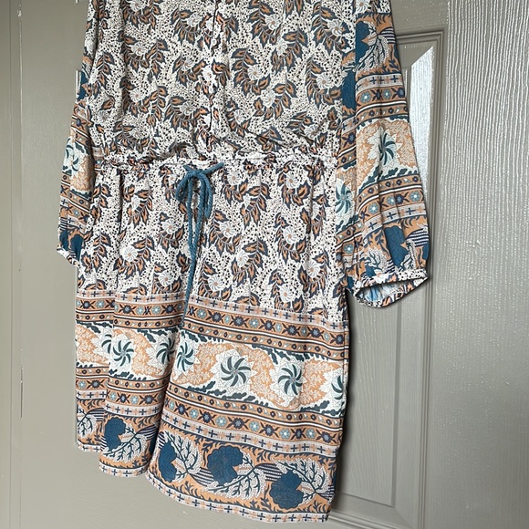 Tiny by Anthropologie Boho Printed Romper - Picture 6 of 8